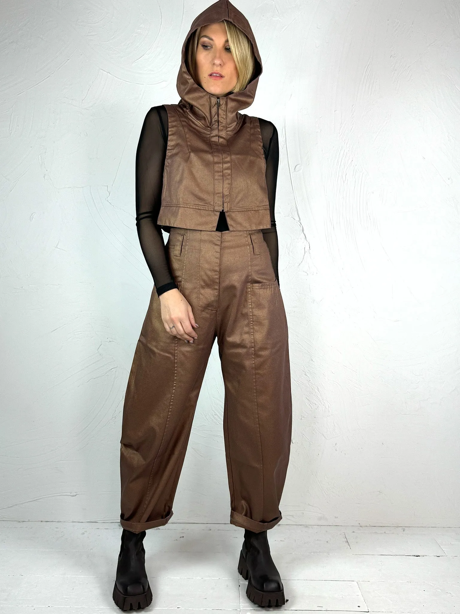 Layer Friendly Lurdes Bergada Copper Trousers 360
