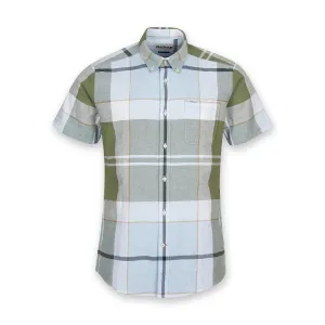 Barbour - Douglas SS TF Shirt in Washed Olive Layer Ready Fit
