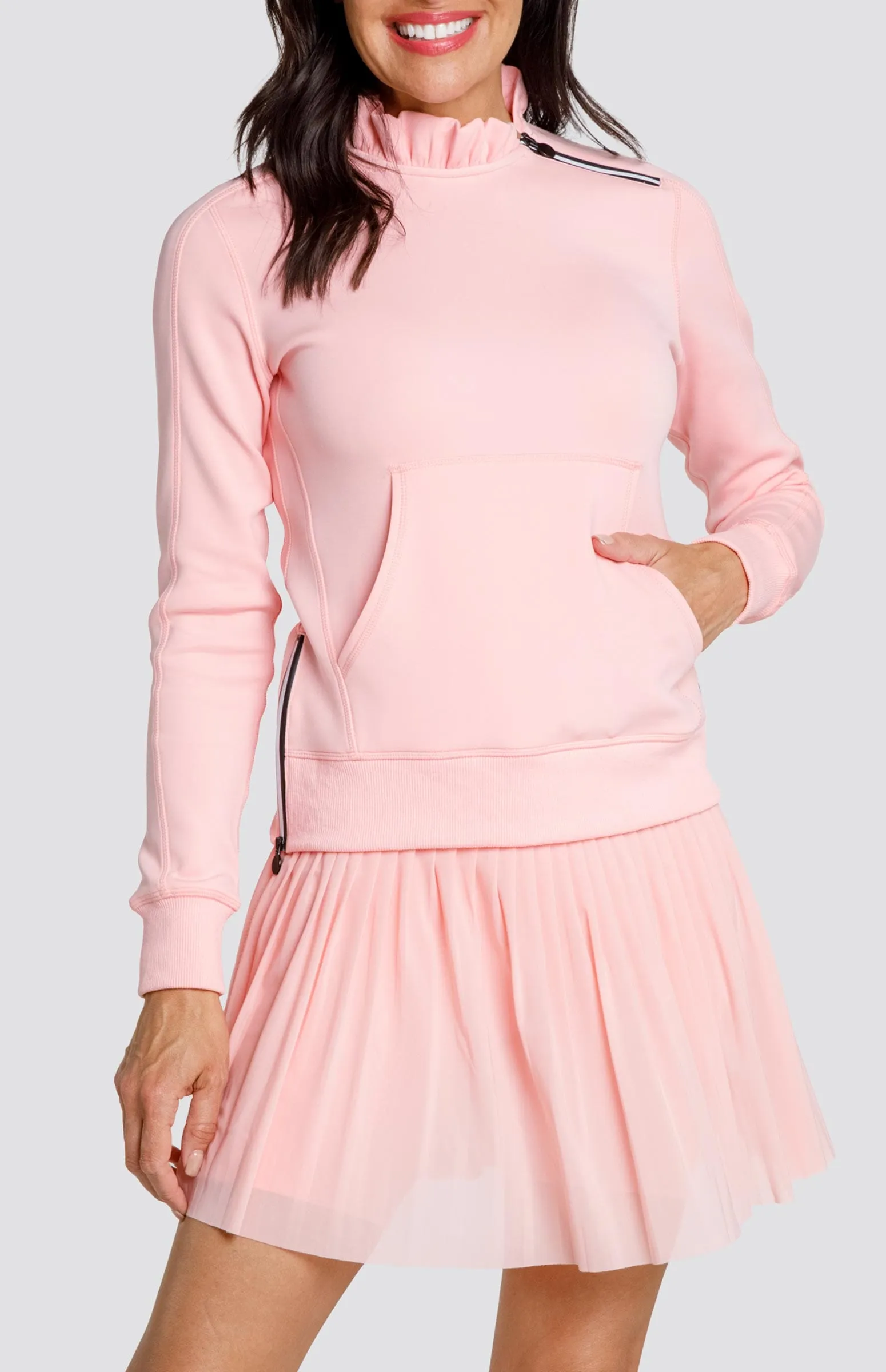 Adult sophistication Condoleezza Quartz Pink Pullover