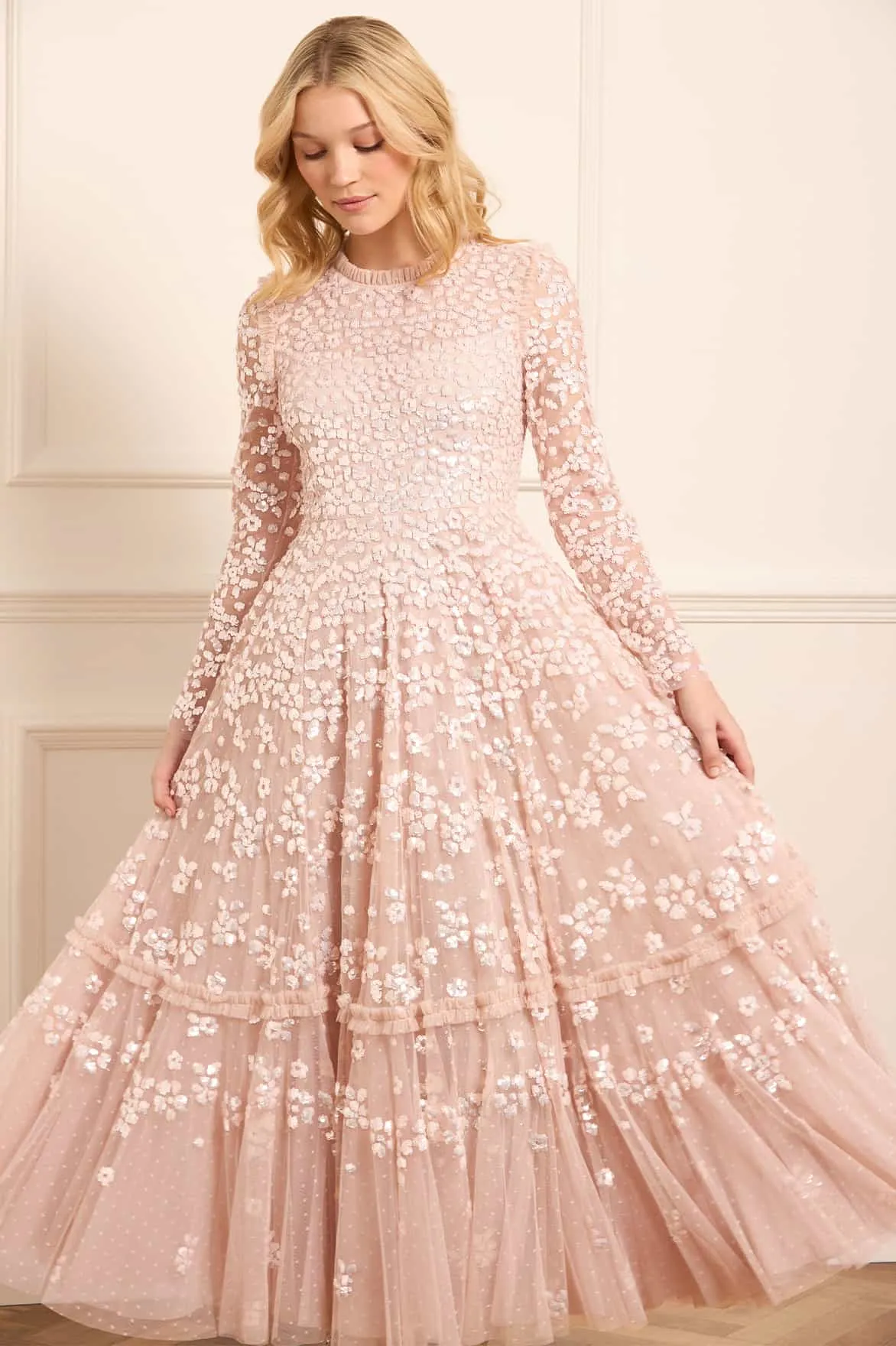 Sculpted Form Maeva Ankle Gown