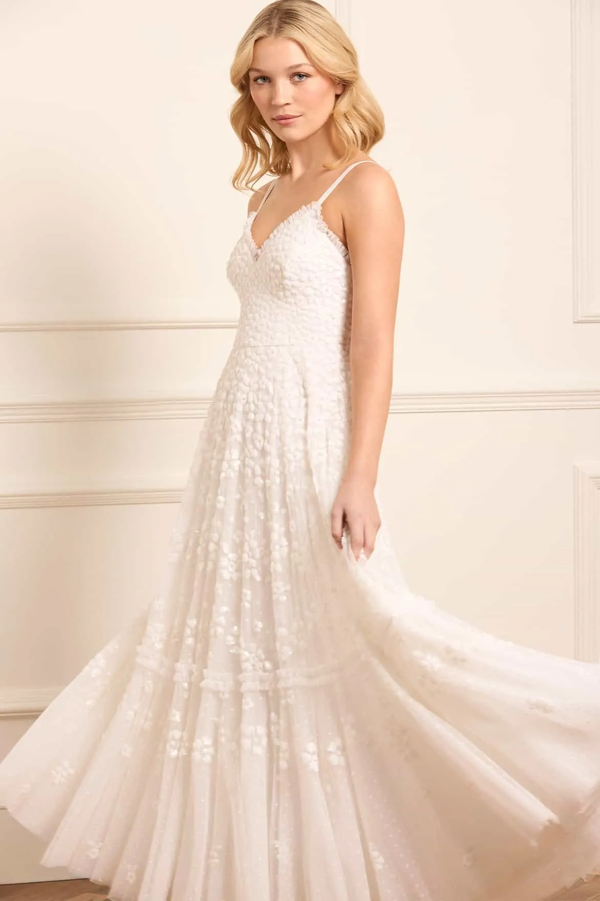 Perfectly Fitted Maeva Cami Ankle Gown