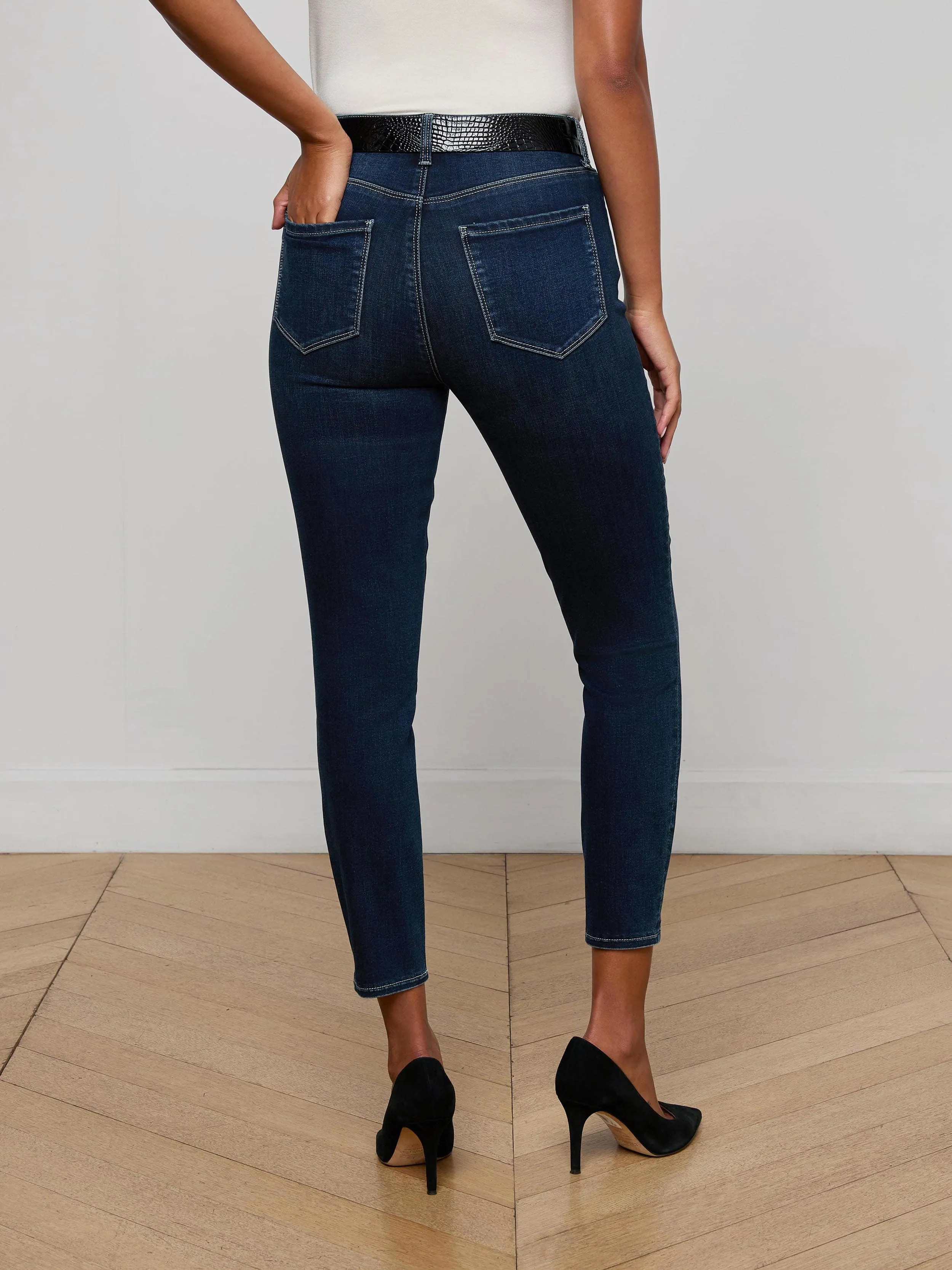 Margot Cropped Skinny Jean Professional Wear Weekend Warrior Night Out Bold Look