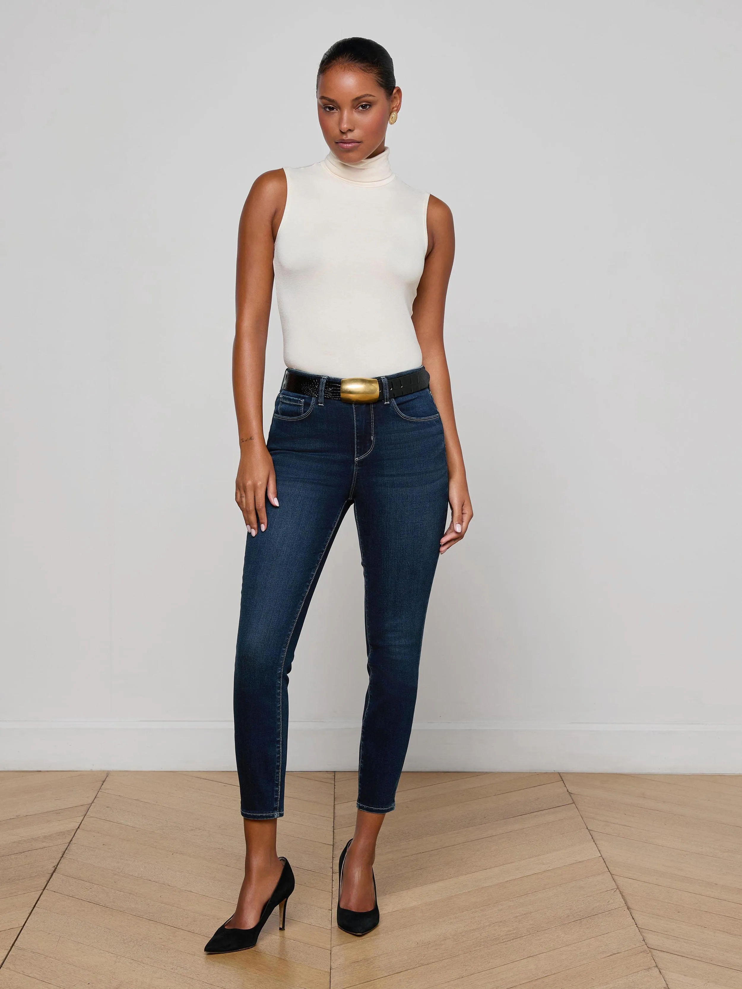 Travel Ease Margot Cropped Skinny Jean