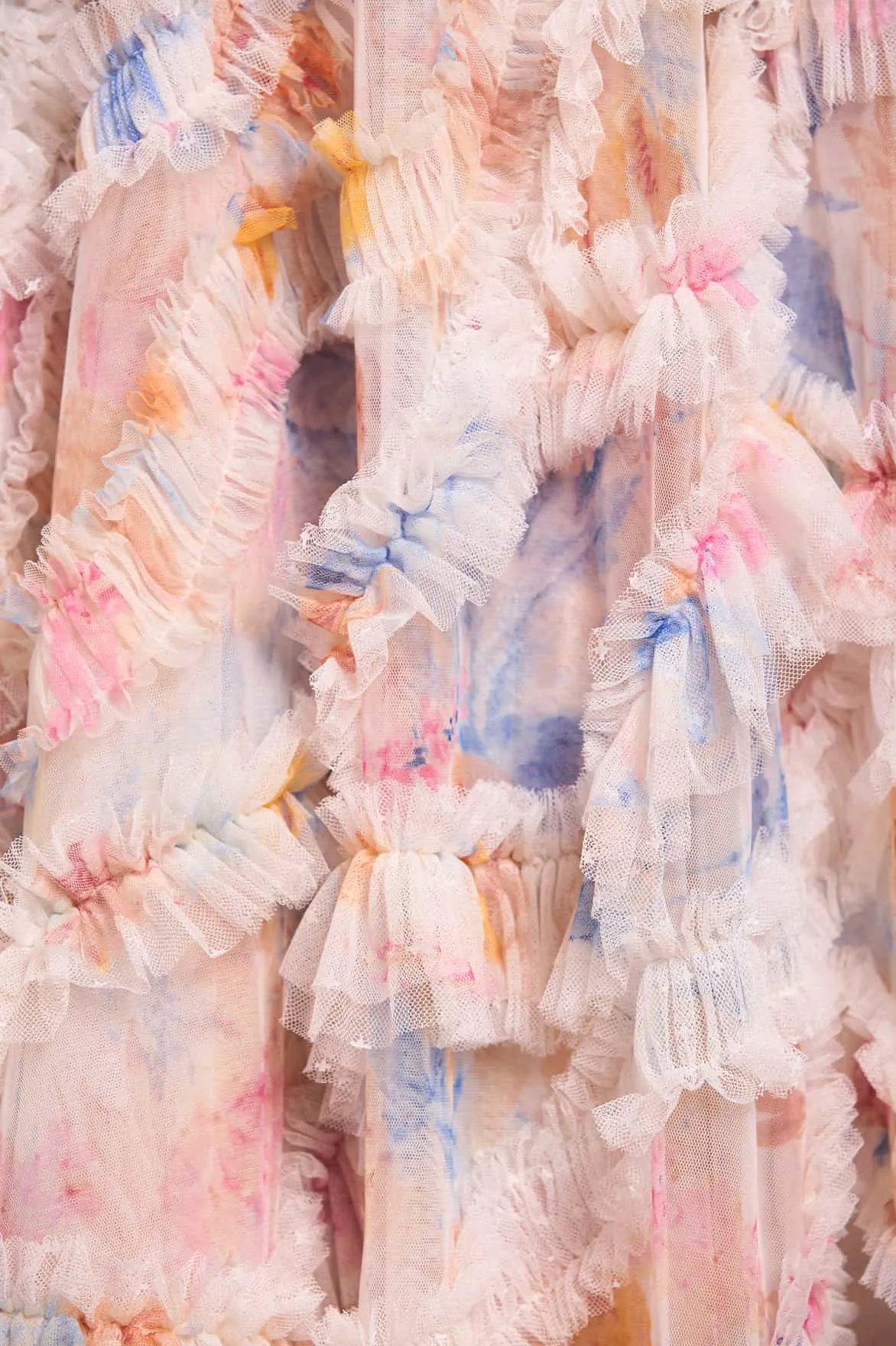 Halter neck Mariannes Floral Aaliyah One-Shoulder Ballerina Dress