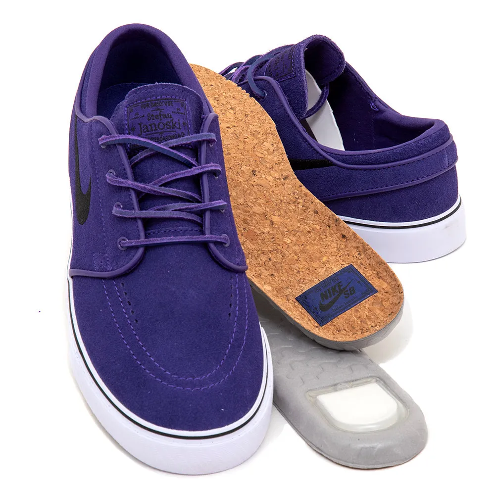 Clean Step Nike SB Zoom Janoski OG  (Court Purple / Black - Court Purple - White) (S)