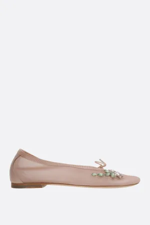 mesh ballerinas with embroidery Desert Hike