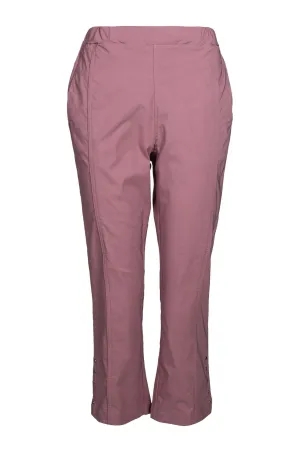 Micro Stretch Mid Calf Pants | DUSKY ROSE | 2163C1 Comfort Wearable