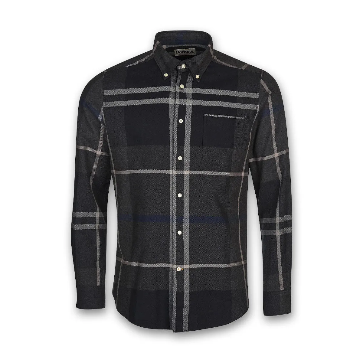 Barbour - Dunoon TF Shirt in Graphite Active Flex Relaxed and Easy