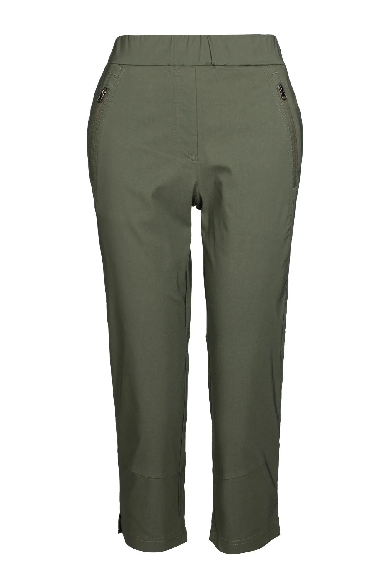 Mid Calf Pant | OLIVE | 2161C1 Reinforced Knees MachineWashableFabric