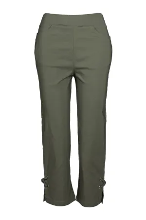 Mid Calf Pants | OLIVE | 6302C1 Commuter Fit