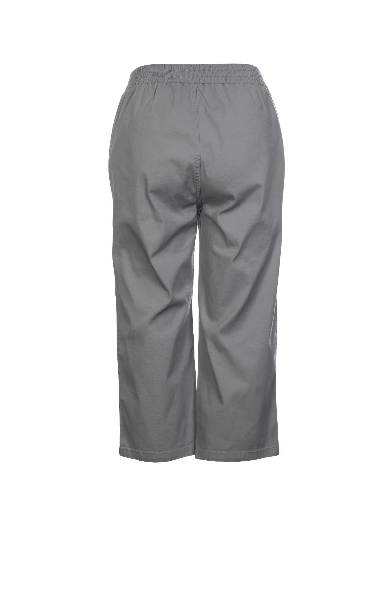 Mid Calf Pants | SILVER | 6816C1 No Fuss Fit Ultimate Wear