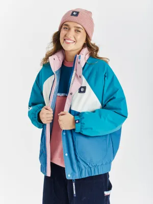 Milan Puffer Coat Magnetic Closure Options