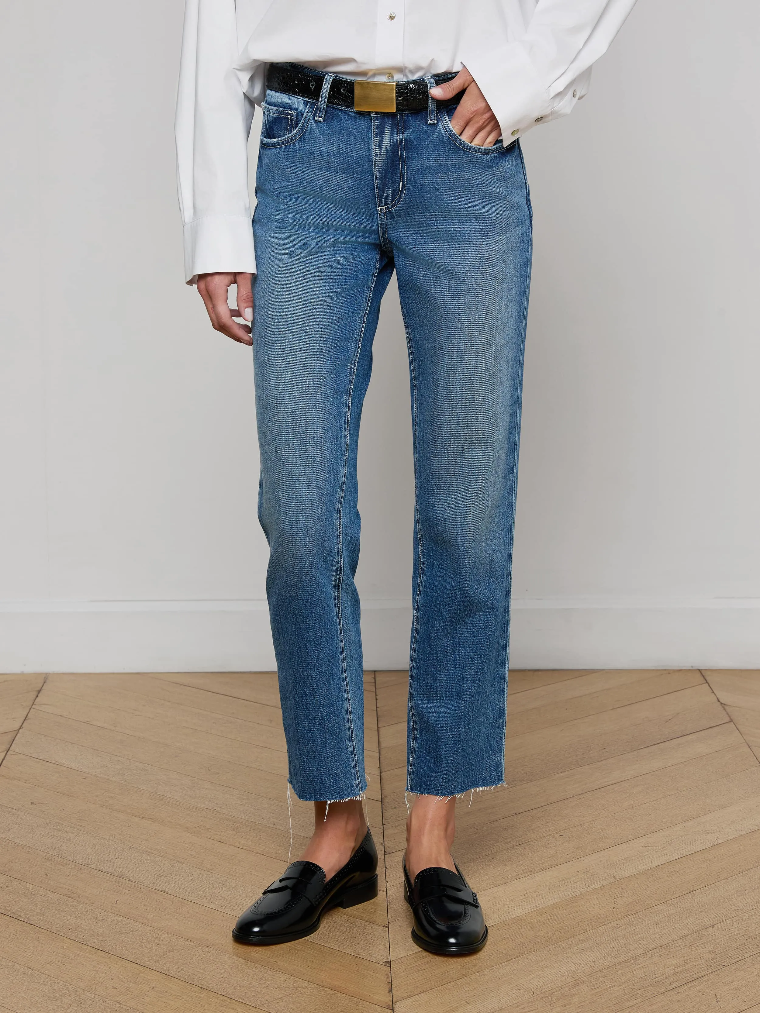 Milana Slouchy Stovepipe Jean Effortless Style