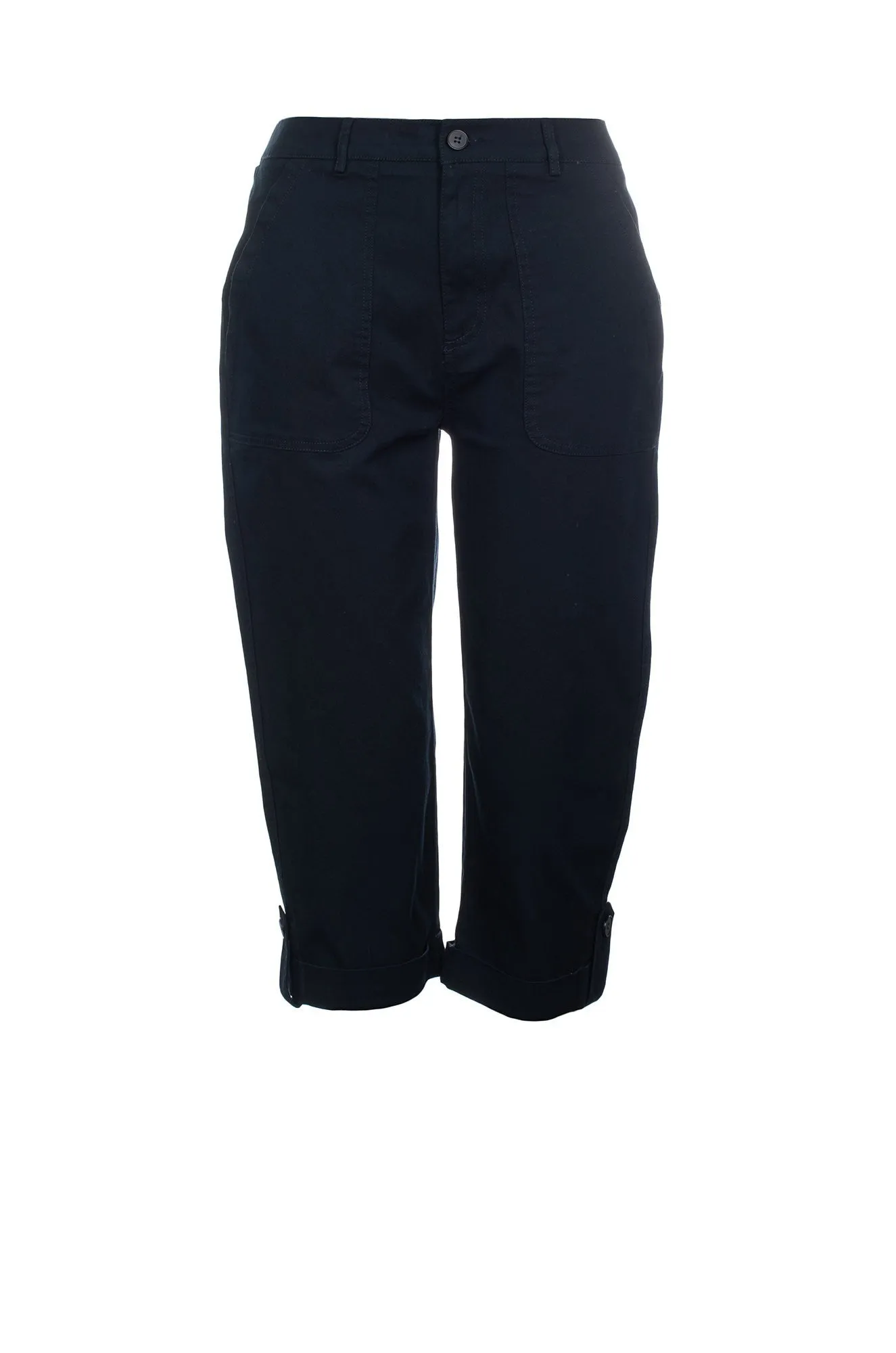 Mid calf Pants | NAVY | 6812C1 Functional Comfort Wear Comfortable Style