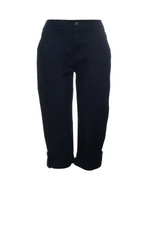 Reflective Trim Options Mid calf Pants | NAVY | 6812C1