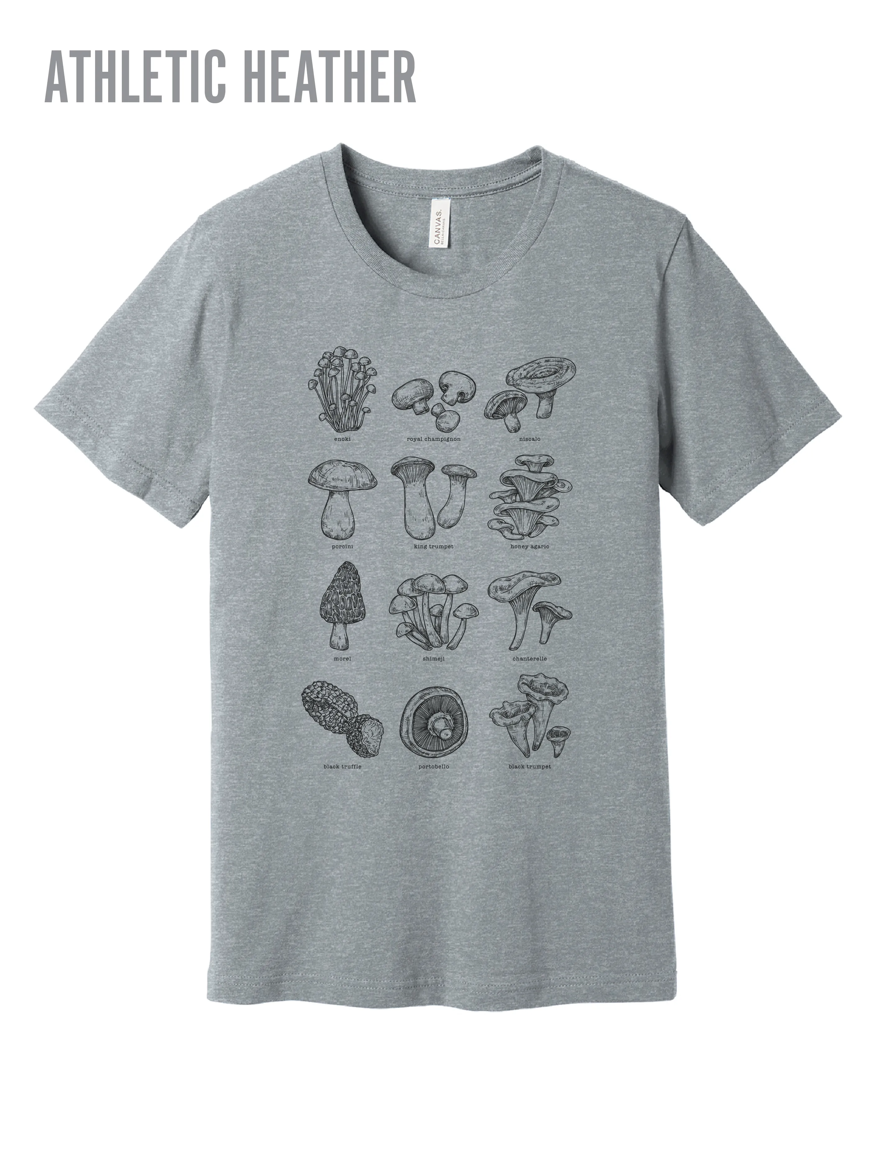 Quick Change Easy Wear Style Mycology ?? Heather T-Shirt