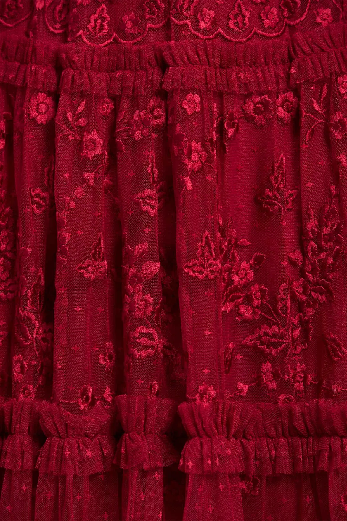 Autumn Lace Long Sleeve Ankle Gown Natural Flow Feminine Vibe