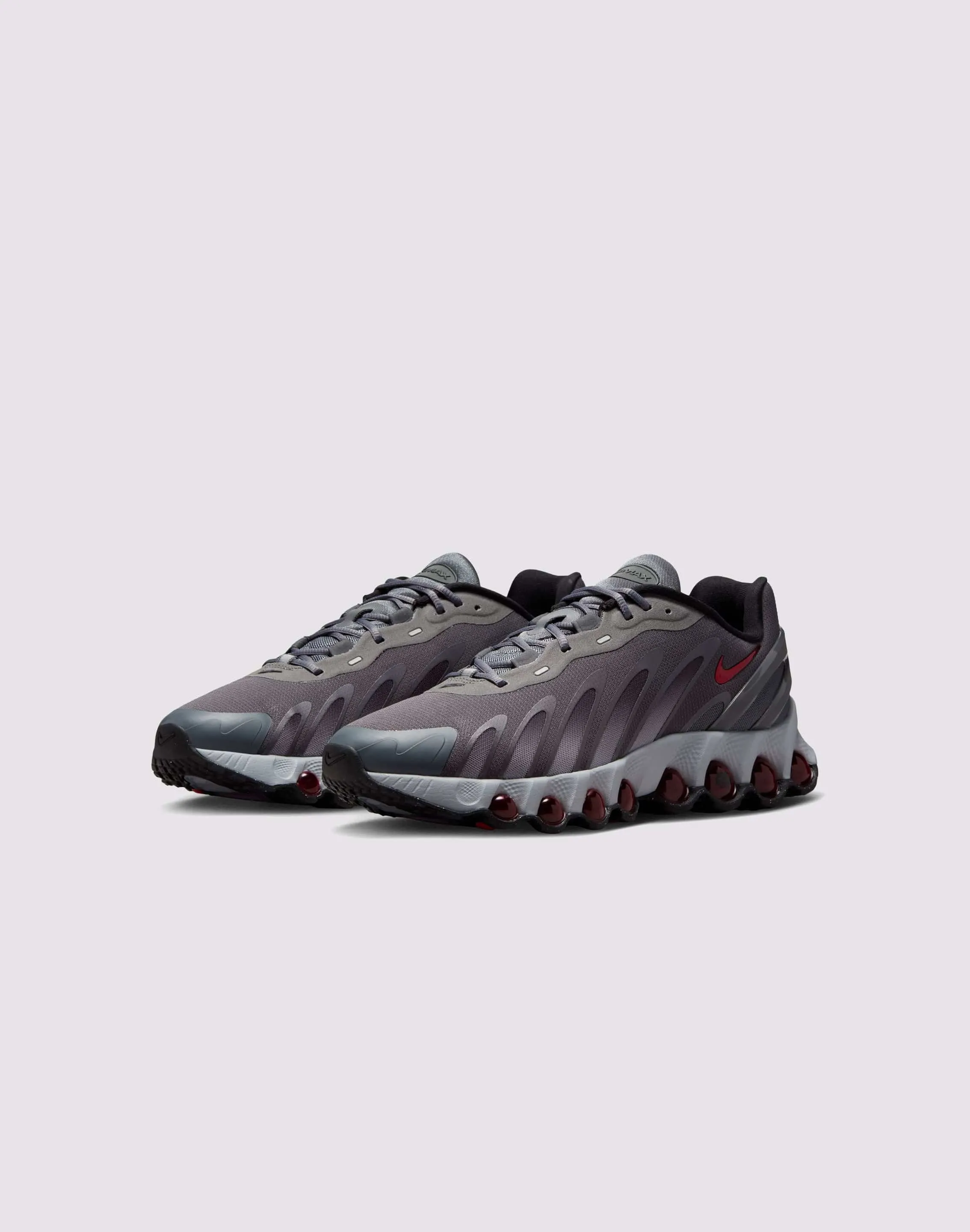 Nike Air Max Dn8 "Grey Crimson" breathable - upper - feature shoes