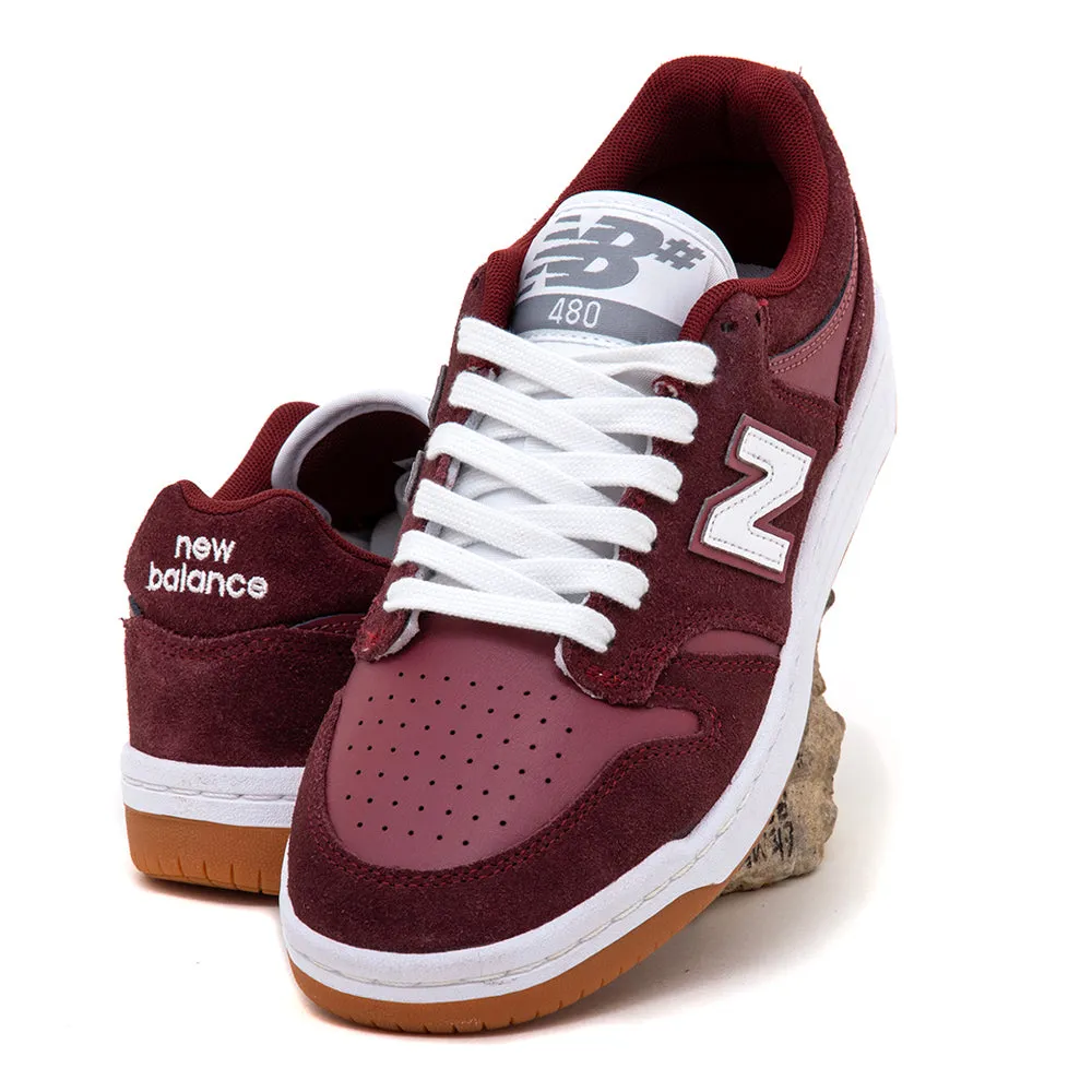 Spanish Bold Mom Safe NM480 (Burgundy / White)