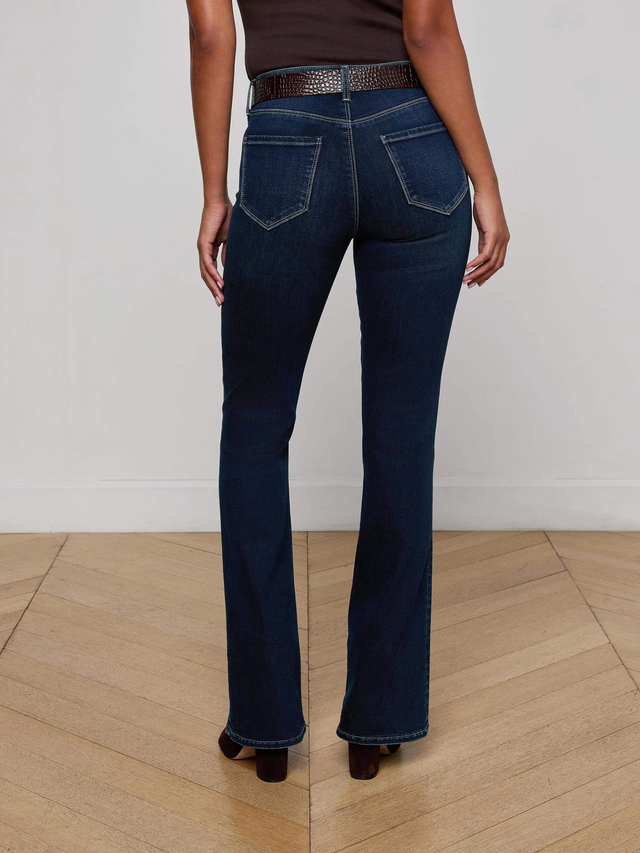 Cara Low-Rise Bootcut Jean Comfy Home Comfort Weekend Getaway Moisture Wicking Technology