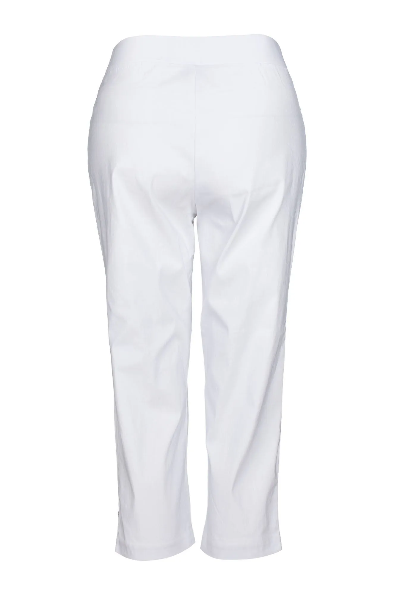 Dynamic Flex Panels Platinum Bengaline Mid Calf Pant | WHITE | 6303C1