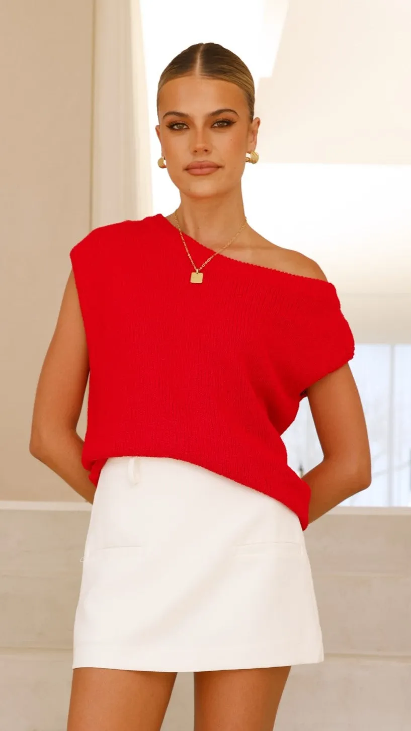 Amiri Top - Red Next Core ElasticFree