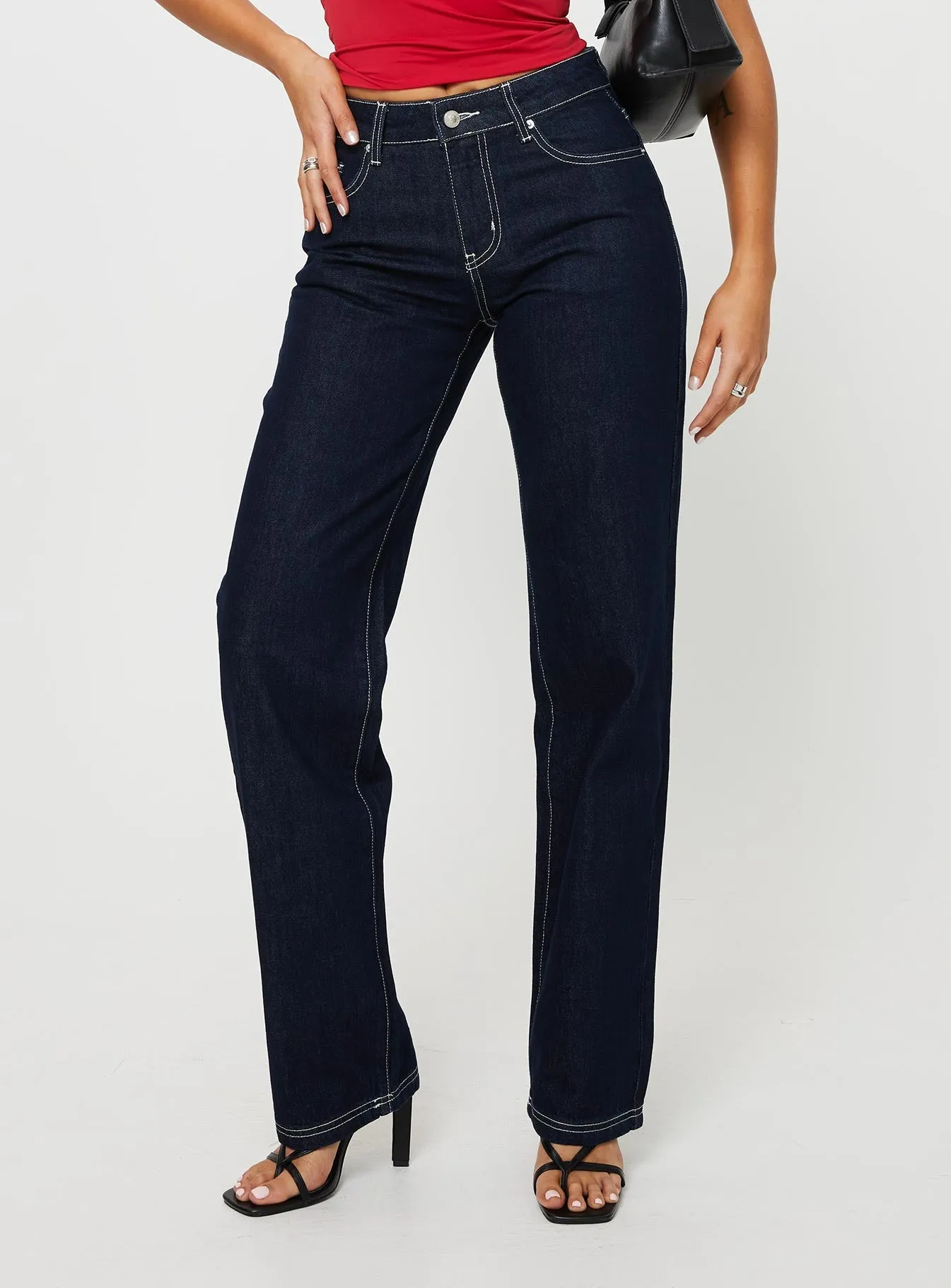 Arna Jeans Indigo Denim Road Trip Bold Look Smart Casual Tailored Appearance