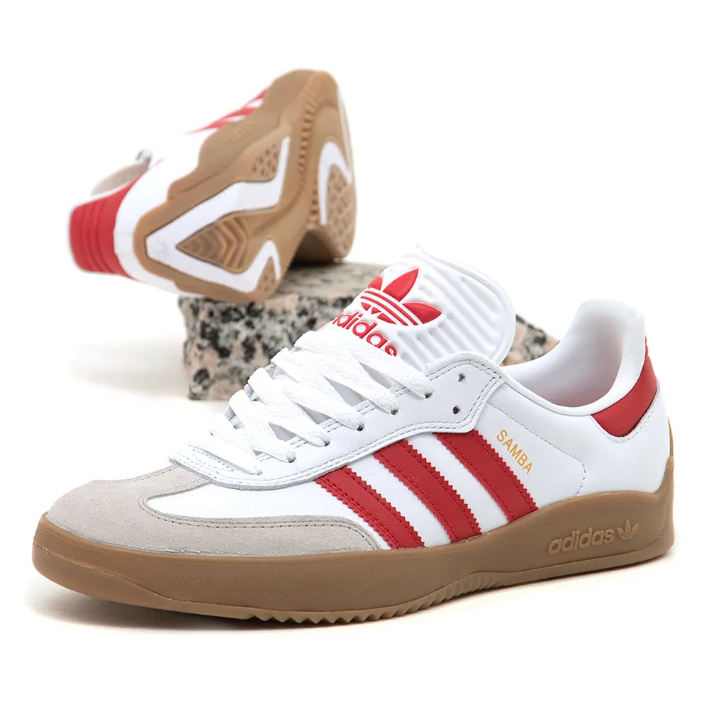 Stability Shank Puig Samba (Footwear White / Better Scarlet / Gum)