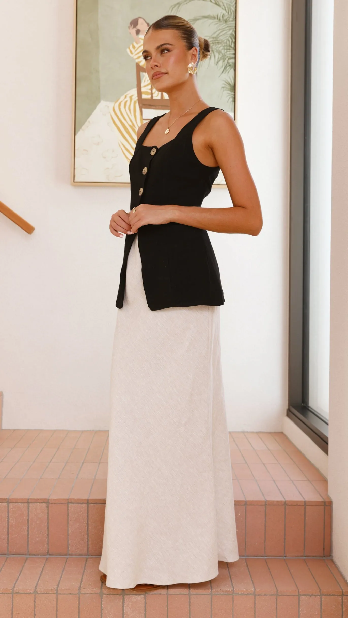 Senior Ease Sporty Jacket Obelia Top - Black