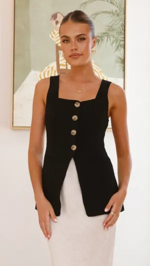 Utility Mode FourWayStretch Obelia Top - Black