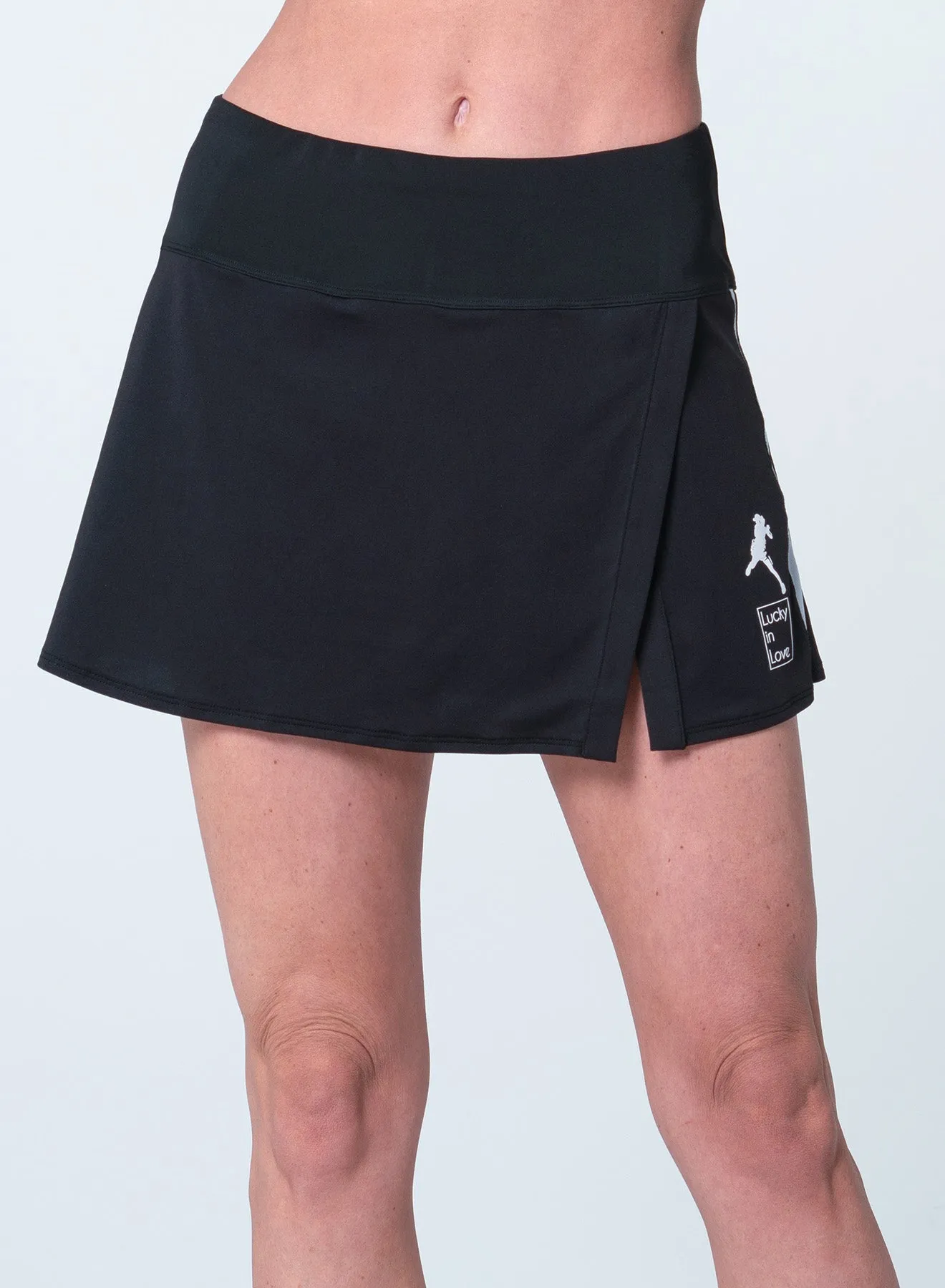 Twist Front Fresh Style On The Court Skirt