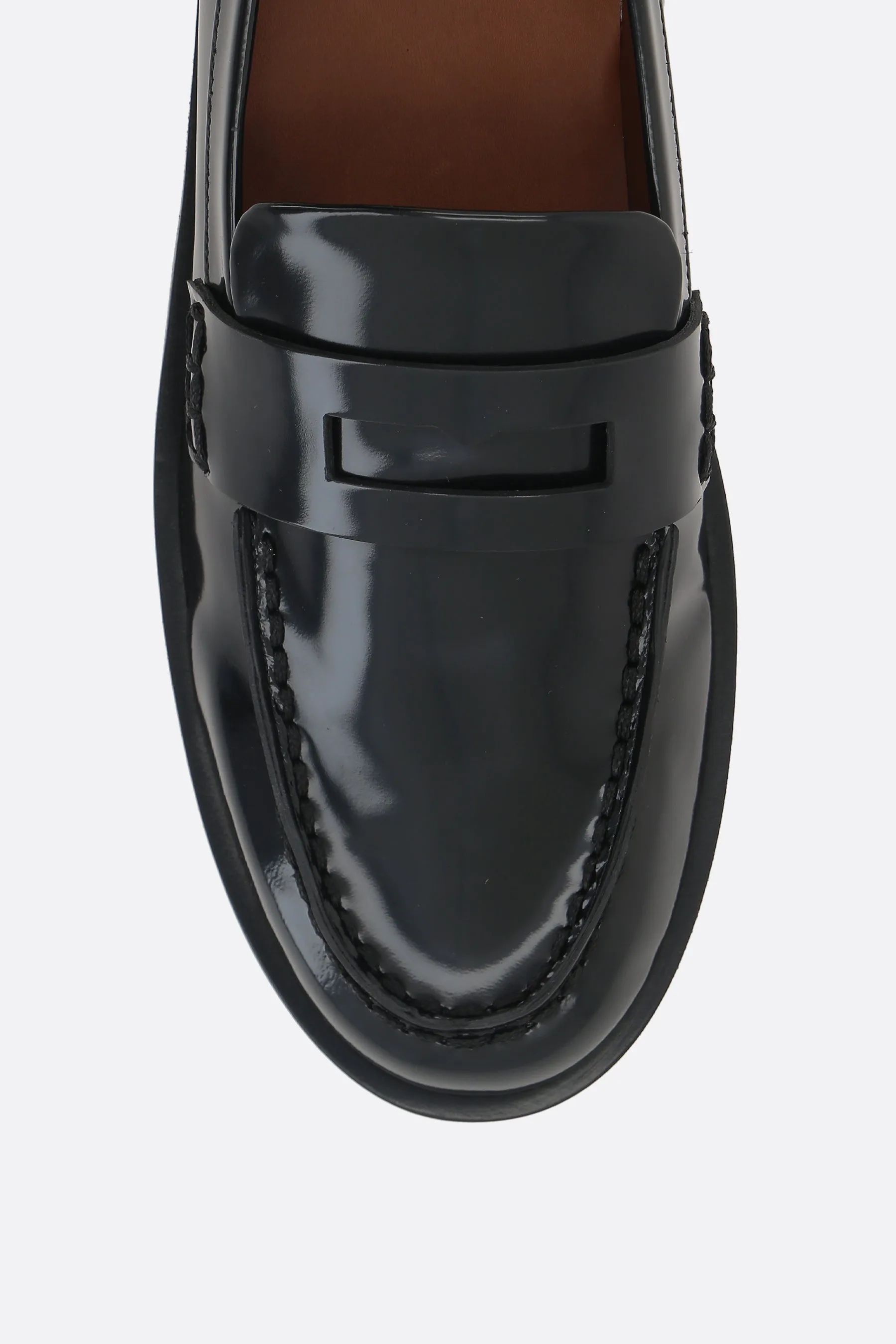 Mocasso loafers in shiny leather Star Hike Lunch Jog