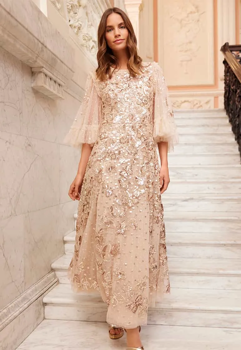 Papillon Ankle Gown Fresh Look