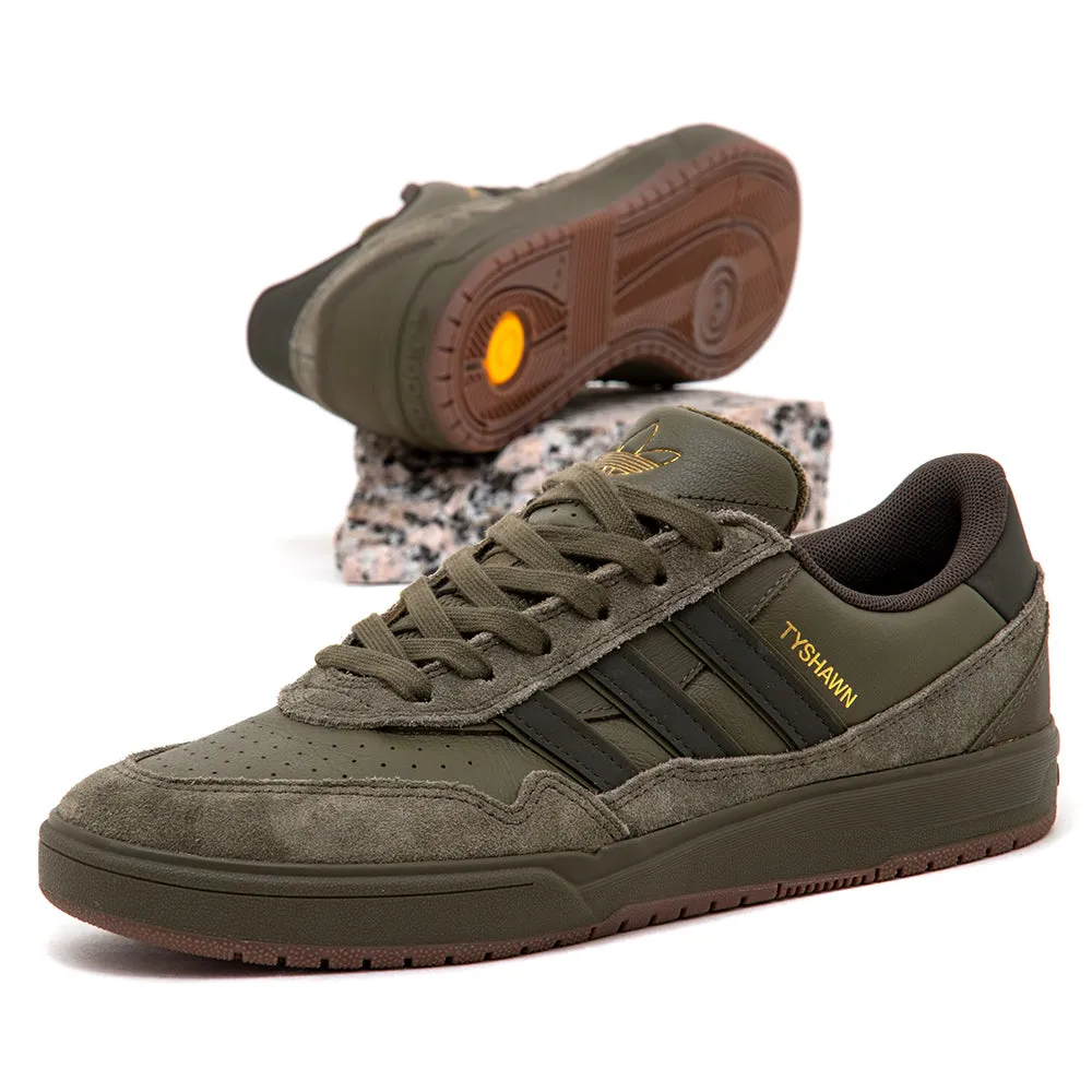 Tyshawn II (Olive Strata / Shadow Olive / Gum) Sweat Resistant Standing Workers warm glow