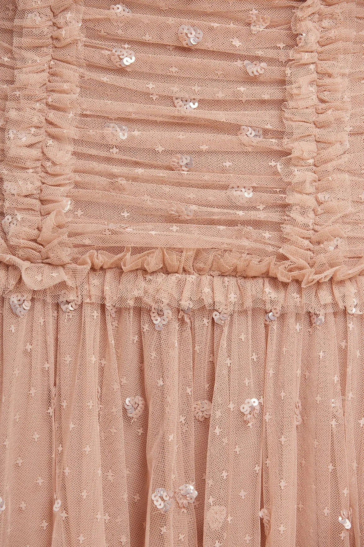 Empire Waist Love Heart Rouched Off-Shoulder Gown