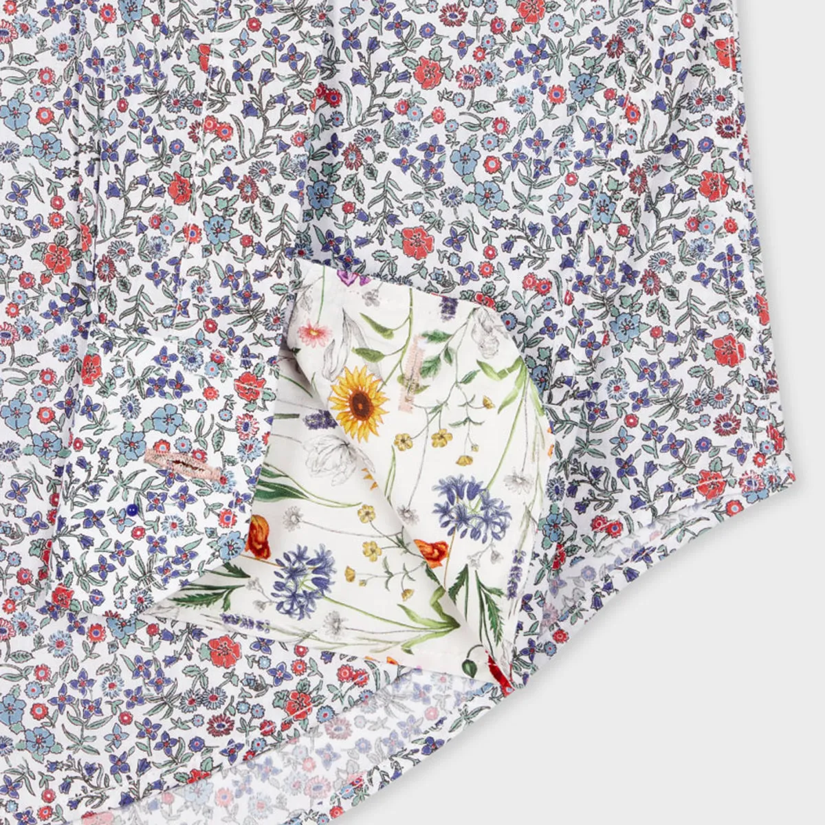 Paul Smith - Tailored Fit 'Liberty Floral' Print Shirt Fashionable PreShrunkCotton
