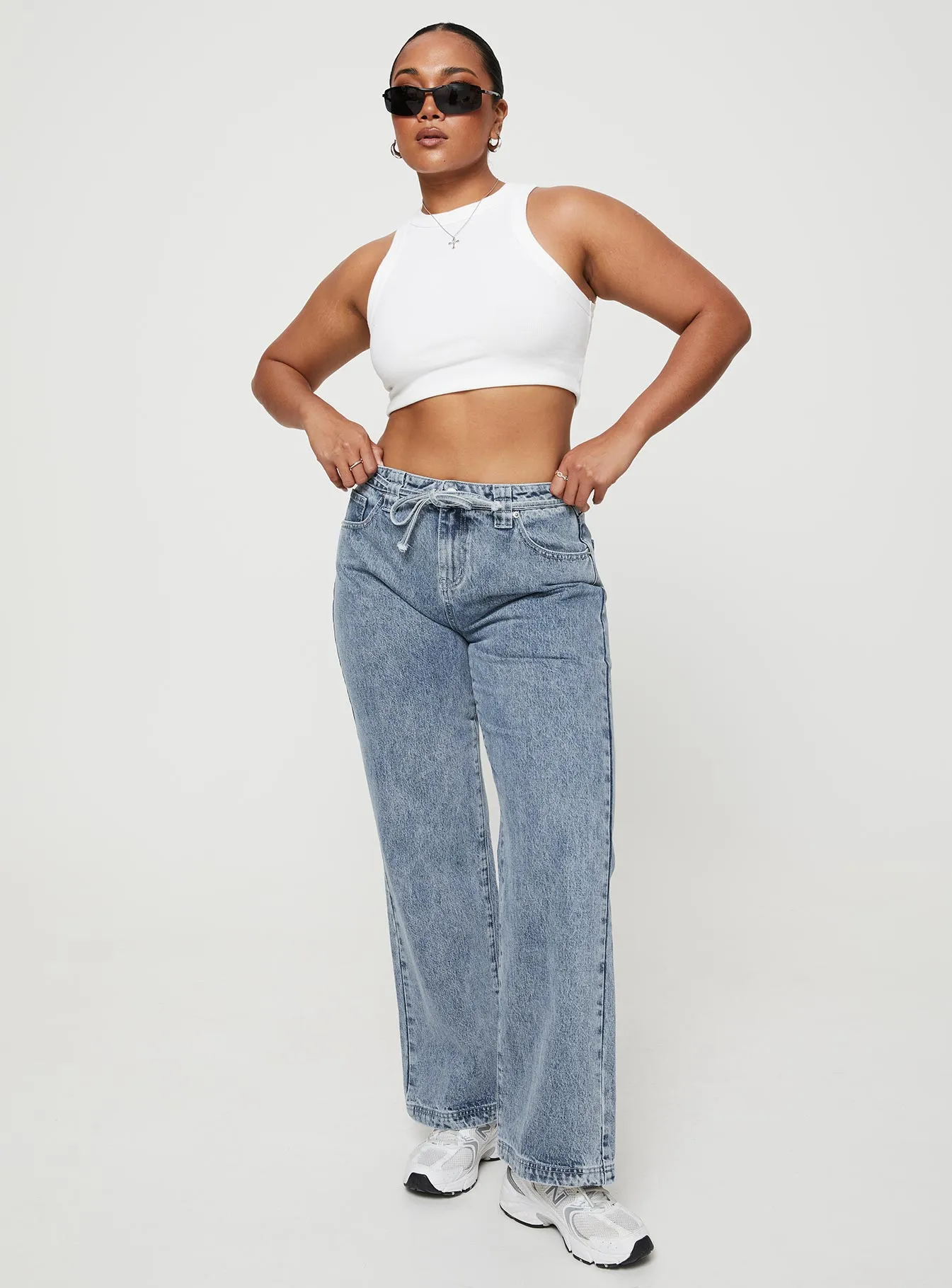 Pemberton Jeans Mid Wash Denim Petite All Time Basic