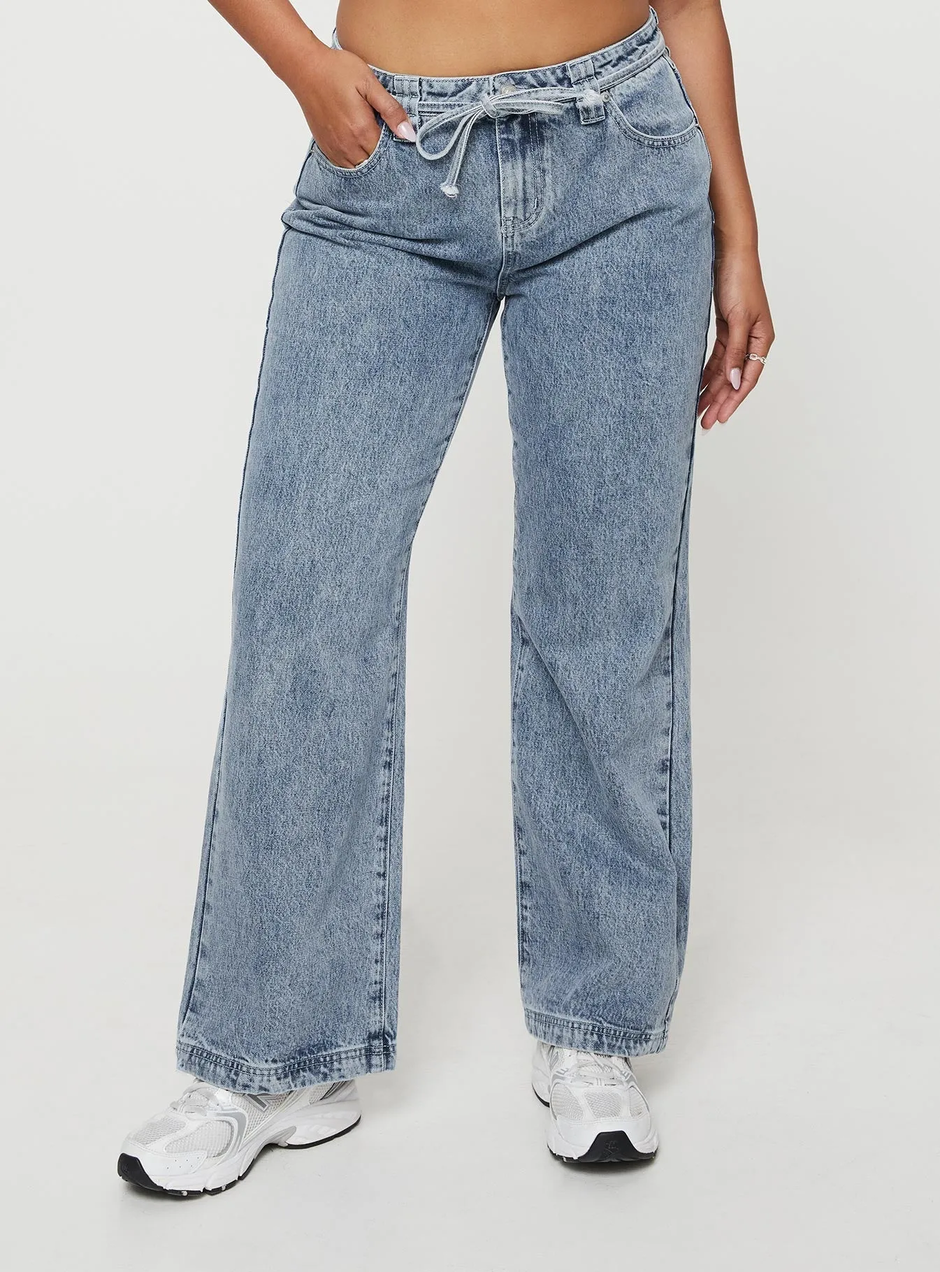 Simple Layers Pemberton Jeans Mid Wash Denim Petite