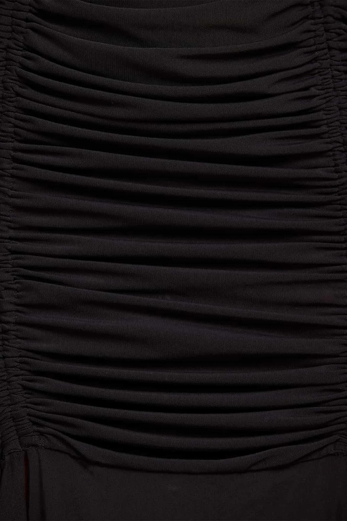 Lazy Pick Gentle Drape Phoebe Turtleneck Gown