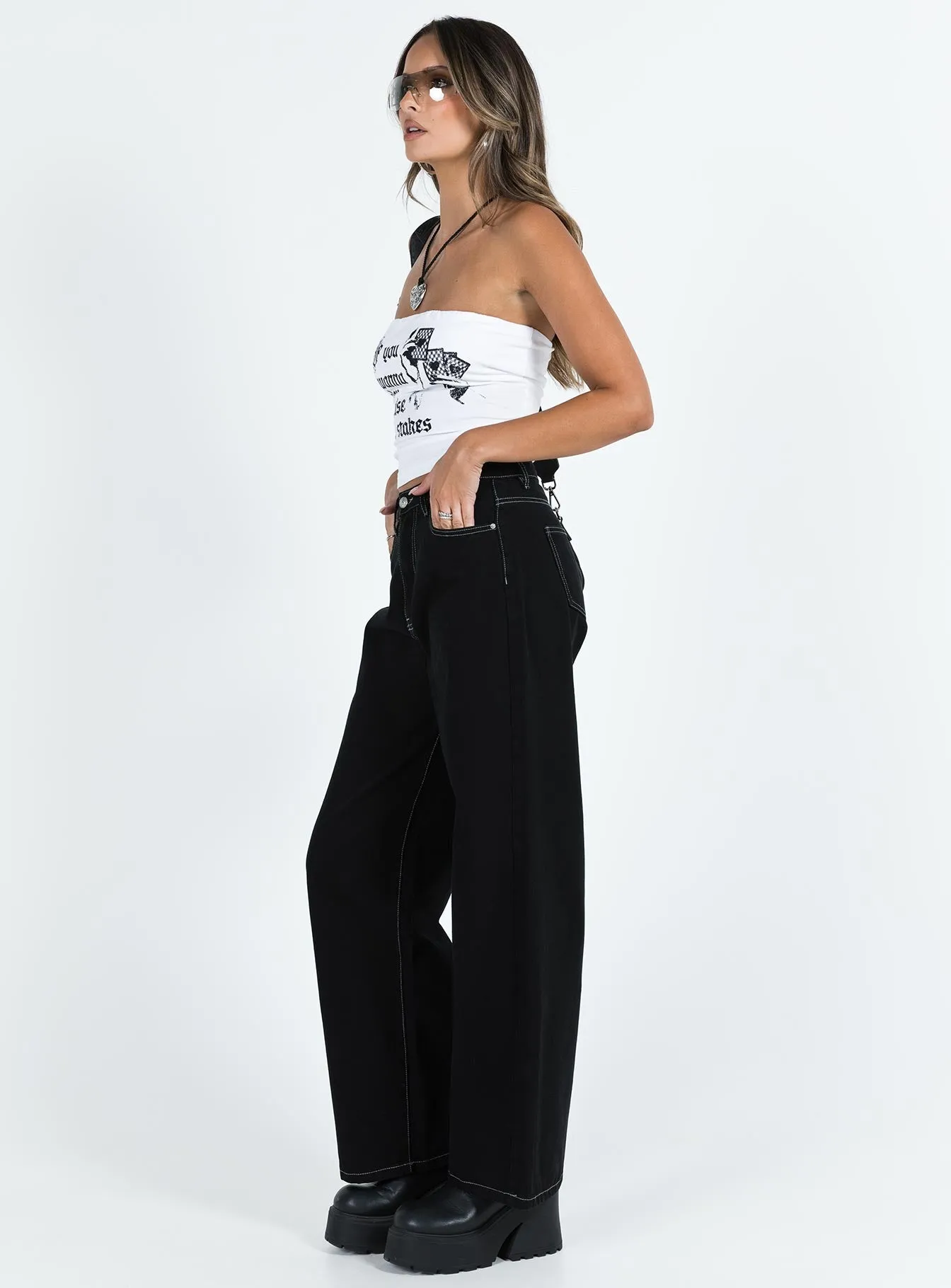 Pip Jeans Black Trend Neutral Quality Staple