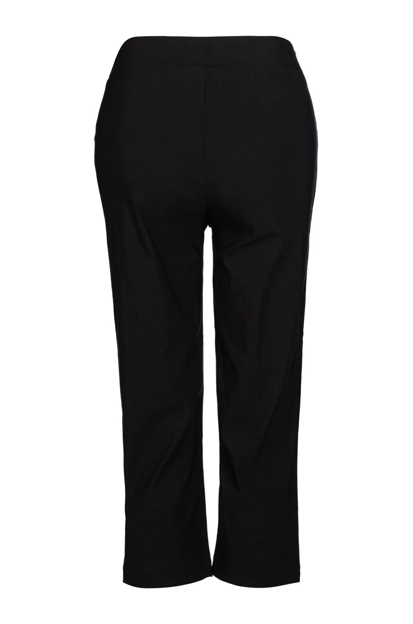 Platinum Bengaline Mid Calf Pant | Black | 6303C1 Soft Interior