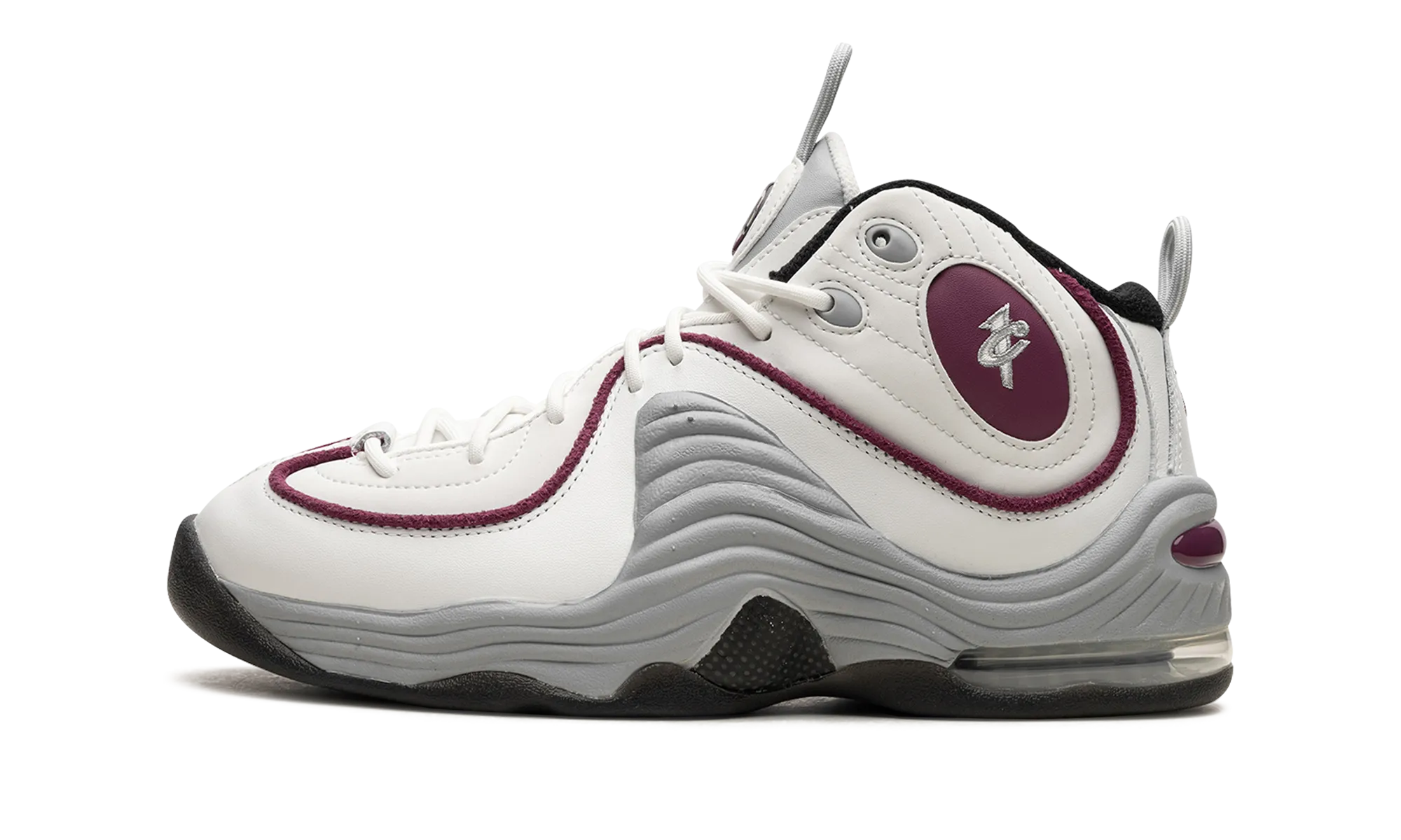 AIR PENNY 2 WMNS "Rosewood" running in flat tracks shoes Stacked Traction Lugs
