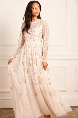 Day-to-evening dress Posy Round Neck Gown