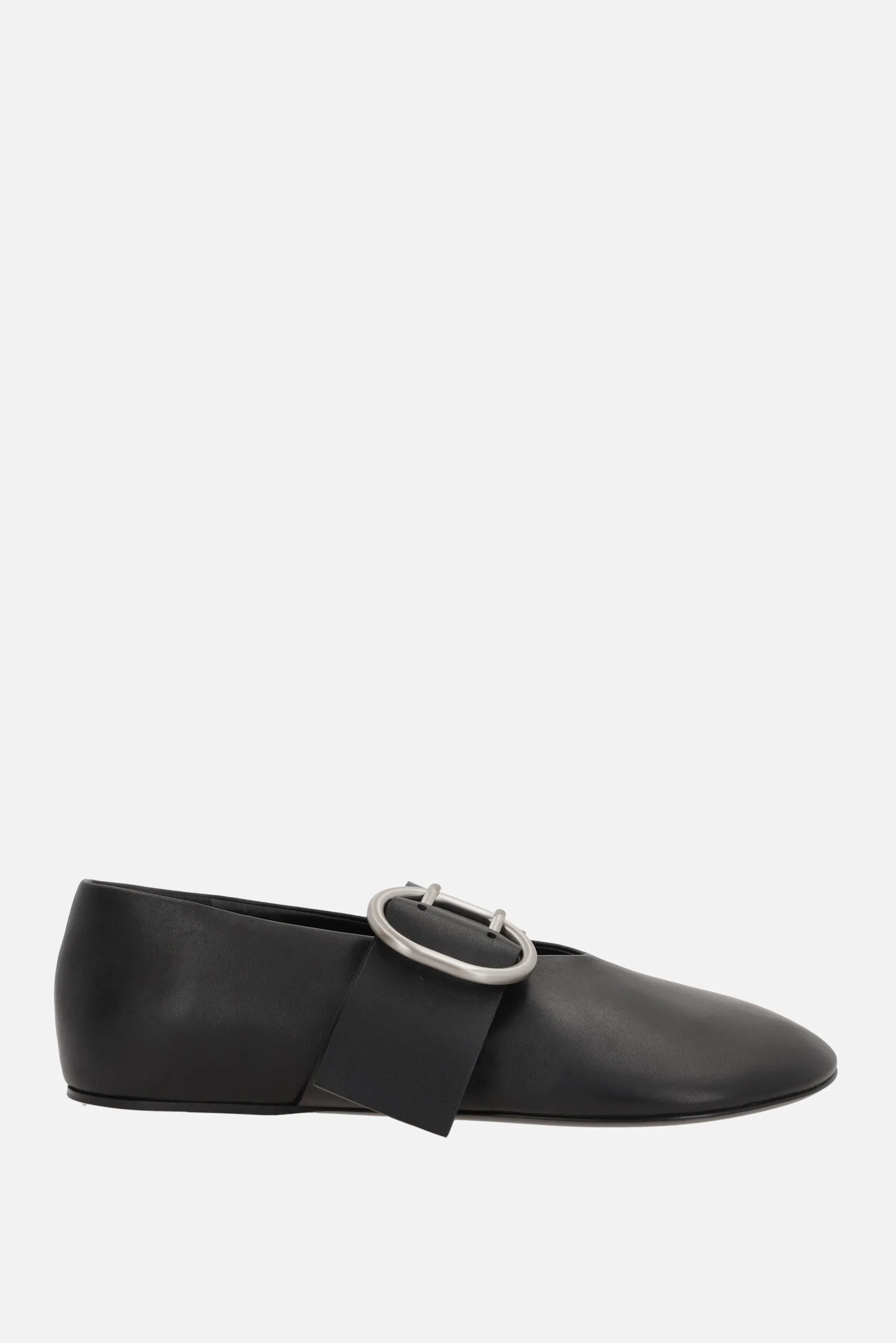 nappa ballerinas with Cannolo buckle Travel Ease River Jog