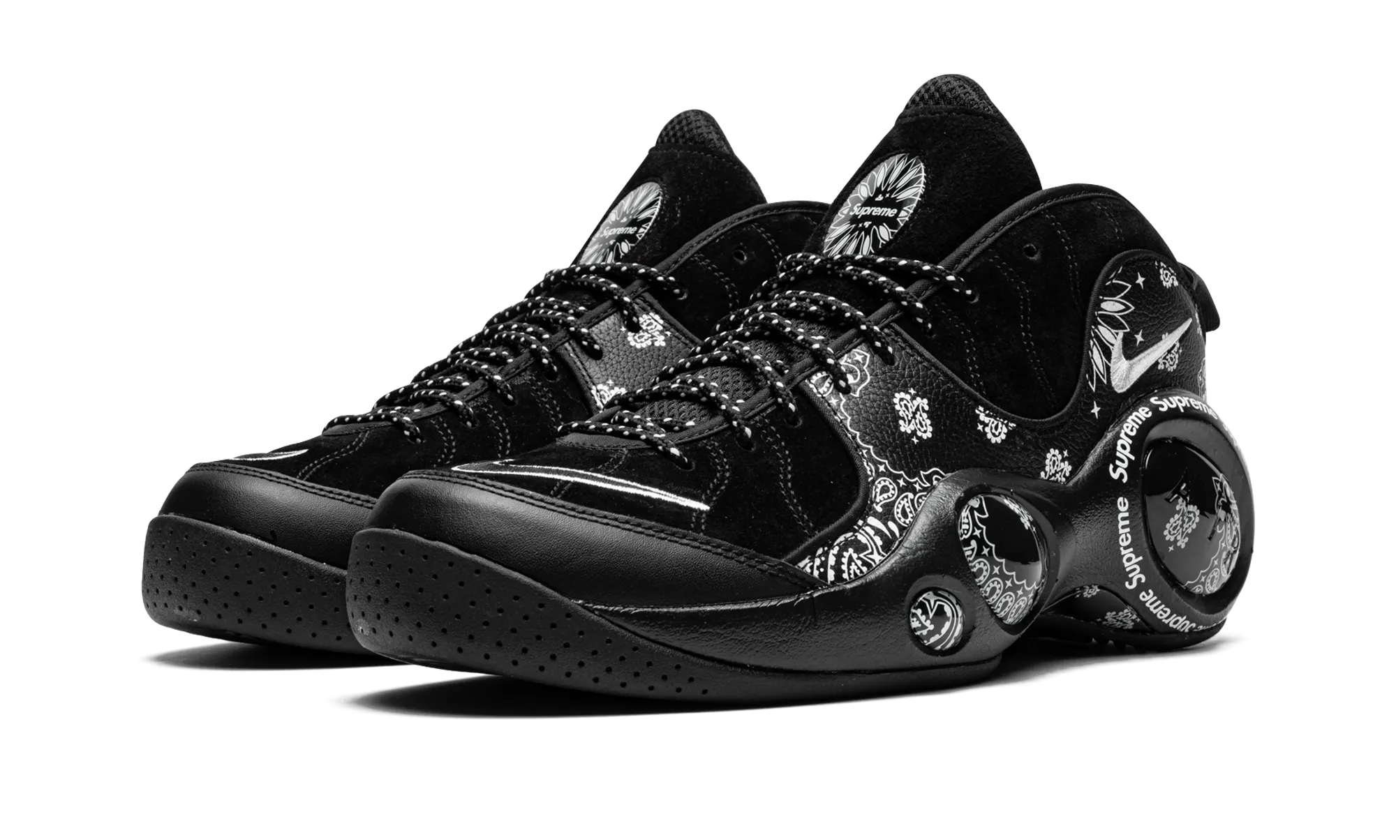 Shock Absorption Cushioning Air Zoom Flight 95 "Supreme - Black"