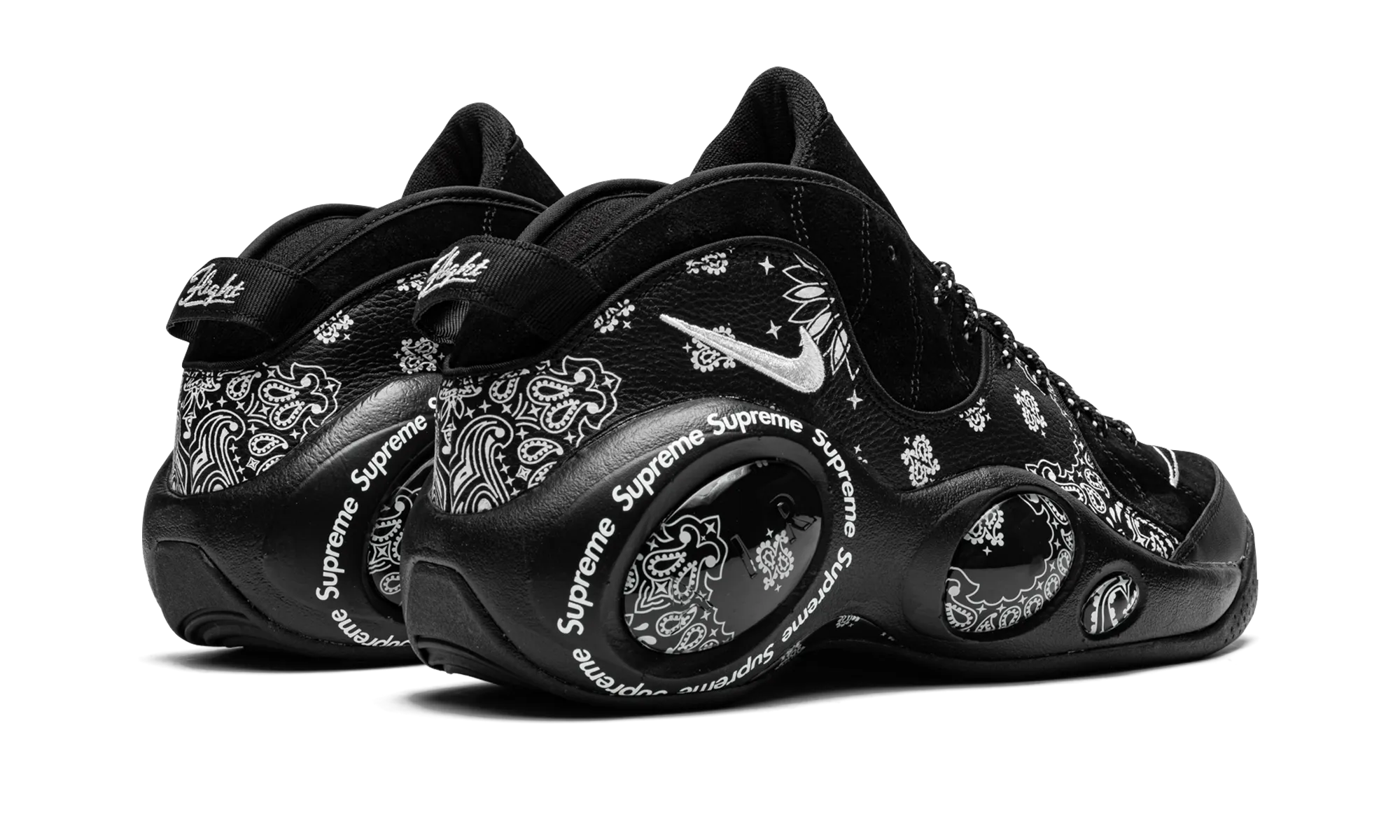 Moisture Wicking Sockliner Air Zoom Flight 95 "Supreme - Black"