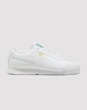 Puma Roma Basic "White" molded footbed shoes