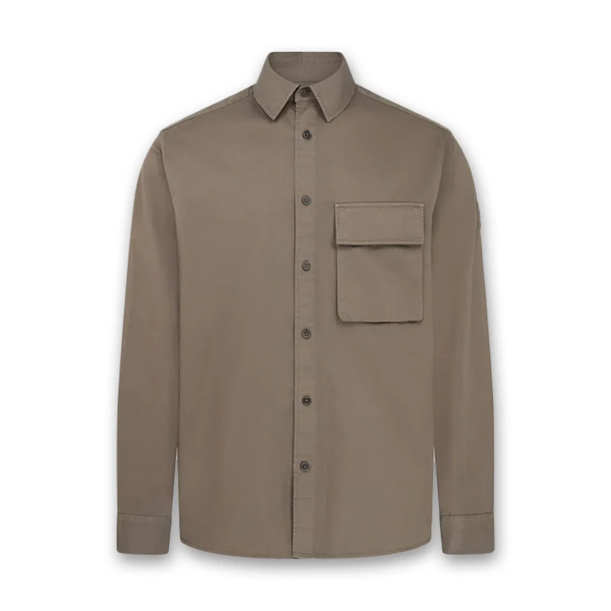 Belstaff - Scale Shirt in Surplus Green Odor-resistant