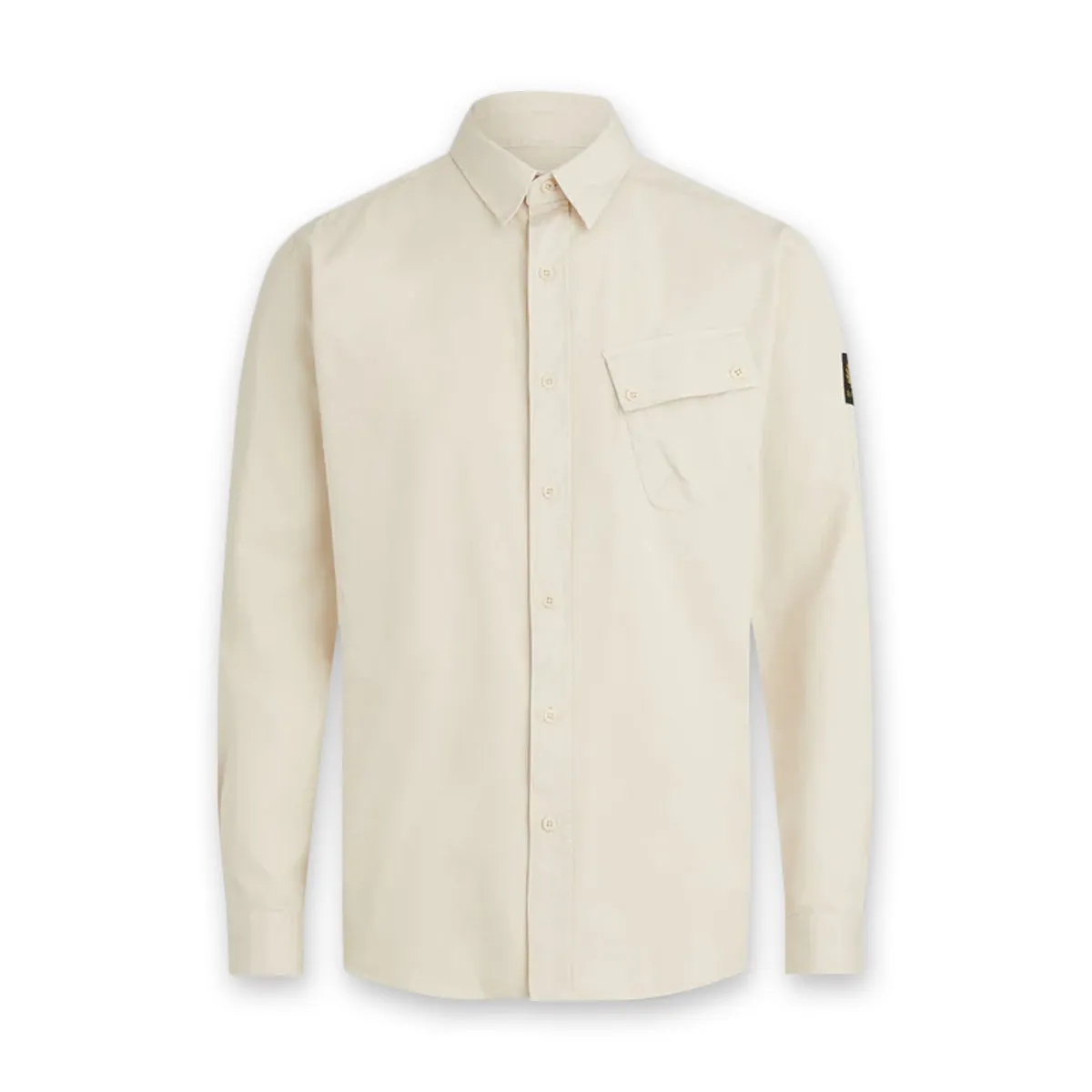 Seamless Edging Fit Comfort Belstaff - Pitch Shirt in Fawn