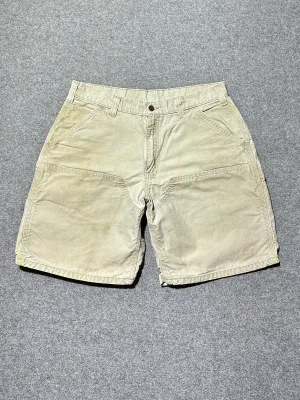 Urban Style Flexible Stretch Waist Carhartt double knee shorts (34)